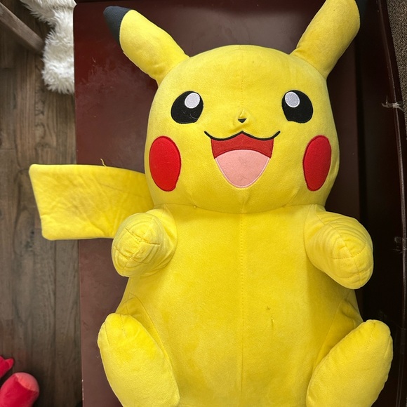 Pikachu Plush 24” - Picture 2 of 2